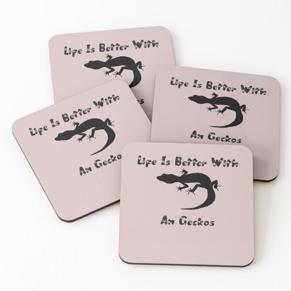 Item preview, life is better with a geckos designed and sold by BILAL SHU12.