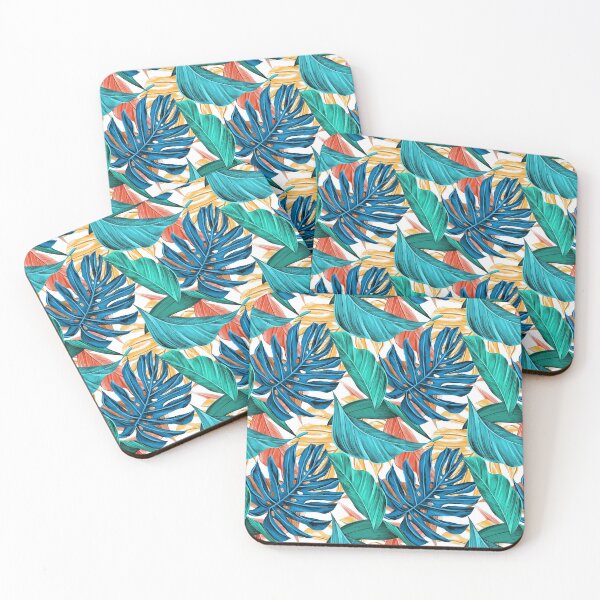 Item preview, Colorful Leaf Pattern Bed Sheet Design  designed and sold by PodiShawna.
