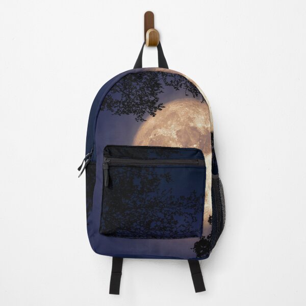 Item preview, Full Moon With Leaf And Sky Background designed and sold by JTS STORE.