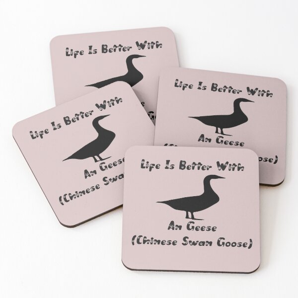 Item preview, life is better with a chinese swan goose designed and sold by BILAL SHU12.