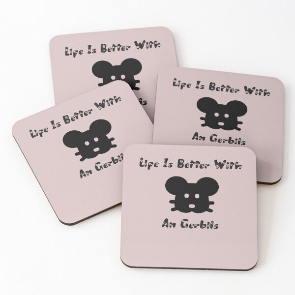 Item preview, life is better with a gerbils designed and sold by BILAL SHU12.