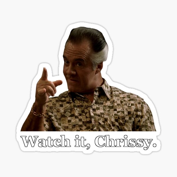 Paulie Watch It, Chrissy Sticker