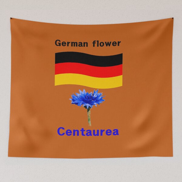 Item preview, German flower centaurea designed and sold by mostheristore.