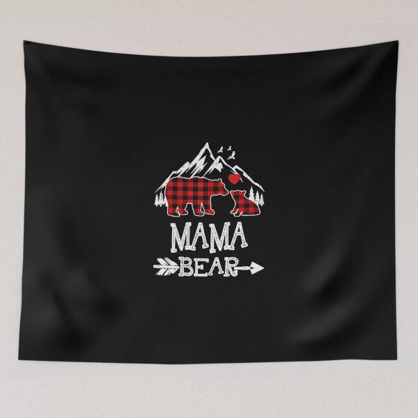 Item preview, Mama Bear Christmas Pajama Red Plaid Buffalo Family Gift designed and sold by anthonyodo.
