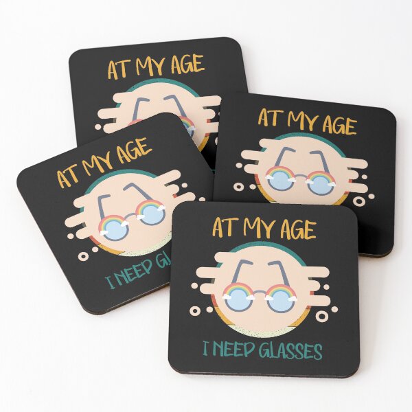 Item preview, At My Age I Need Glasses designed and sold by AmberSiraj.