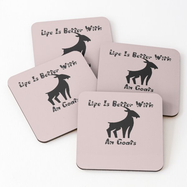 Item preview, life is better with a goat designed and sold by BILAL SHU12.