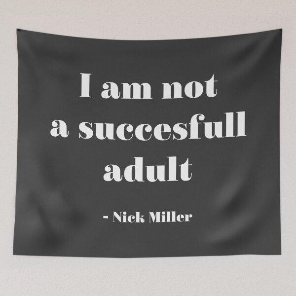 Item preview, i am not a succesfull adult white designed and sold by jennlang.
