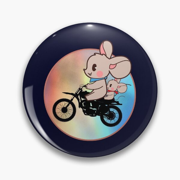 Item preview, Motorcycle Mice - Father and Kid designed and sold by DoherDesigns.