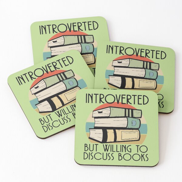 Item preview, FUNNY Introverted But willing TO discuss BOOKS GIFT Costume designed and sold by KiraSpace.