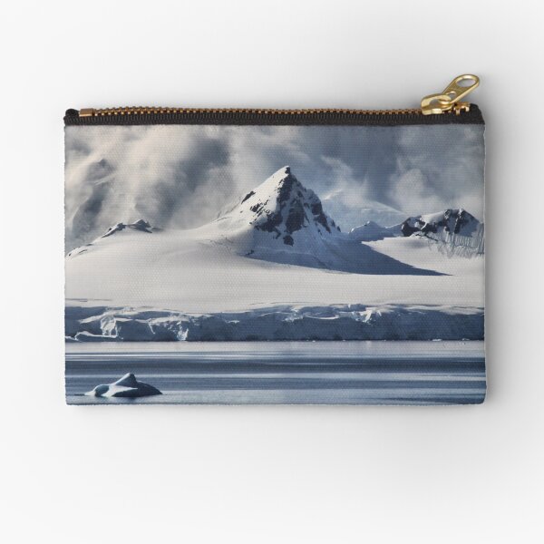 Pristine Antarctica Zipper Pouch