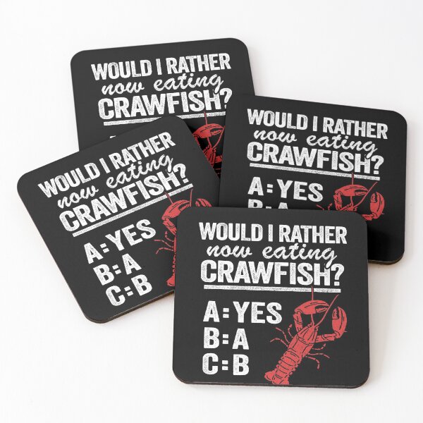 Item preview, Would I Rather Now Eating Crawfish Funny Crawfish designed and sold by Stronzi.