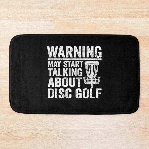 Item preview, Warning May Talking About Disc Golf Disc Golfing designed and sold by Stronzi.