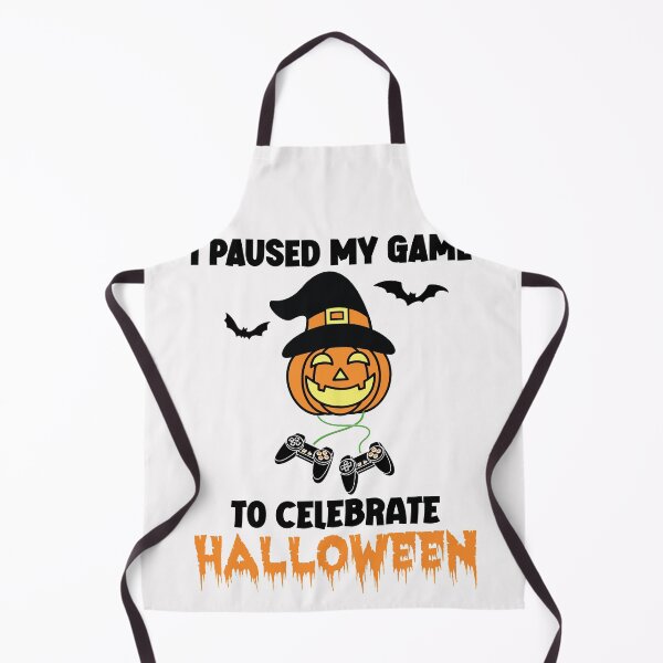 Item preview, Funny Gamer Halloween Costumes I Paused my Game to Celebrate Halloween designed and sold by clothesy7.
