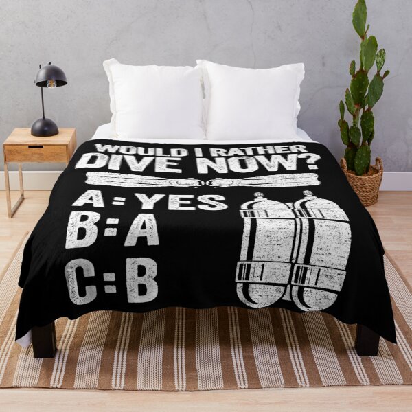 Item preview, Funny Diver Would I Rather Dive Now Scuba Diving Gift designed and sold by Stronzi.
