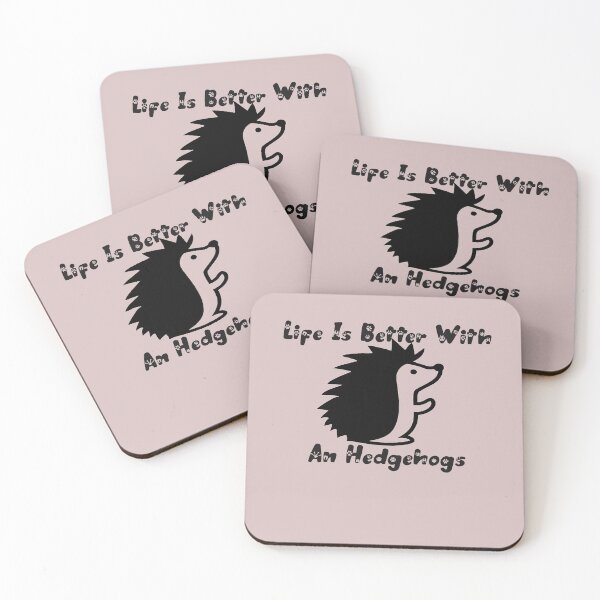 Item preview, life is better with a hedgehogs designed and sold by BILAL SHU12.