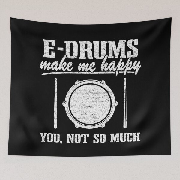 Artikelvorschau, E-Drums Drummer Elektro Schlagzeug Geschenk Lustig entworfen und verkauft von Stronzi.