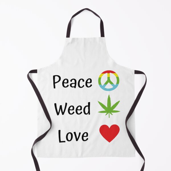 Item preview, Peace, weed and love - Best cannabis design. designed and sold by WeedHighLife.