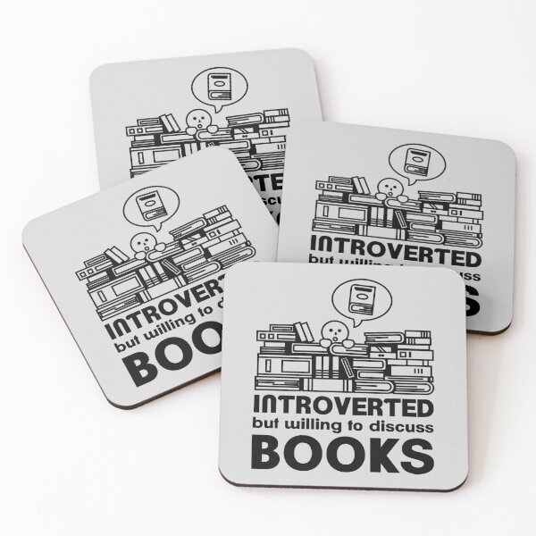 Item preview, FUNNY Introverted But willing TO discuss BOOKS GIFT Costume designed and sold by KiraSpace.