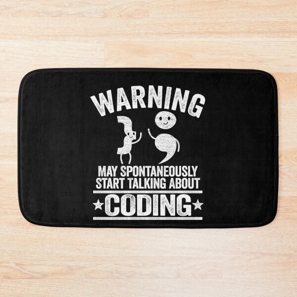 Item preview, Warning May Talk About Coding Programmer Web Developer designed and sold by Stronzi.