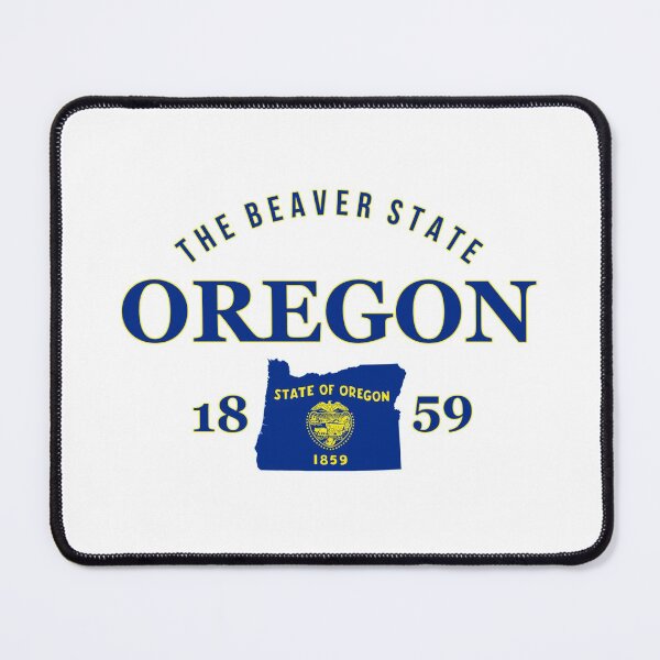 Item preview, Oregon Pride State Flag Native Beaver State designed and sold by The Junto Shop.