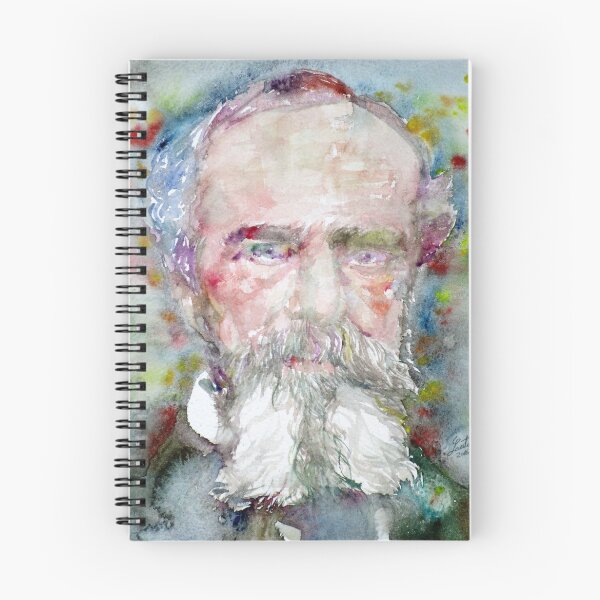 Item preview, WILLIAM JAMES - watercolor portrait.2 designed and sold by lautir.