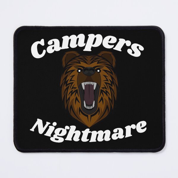 Item preview, Camping Bear Campers Nightmare designed and sold by JackLamel.