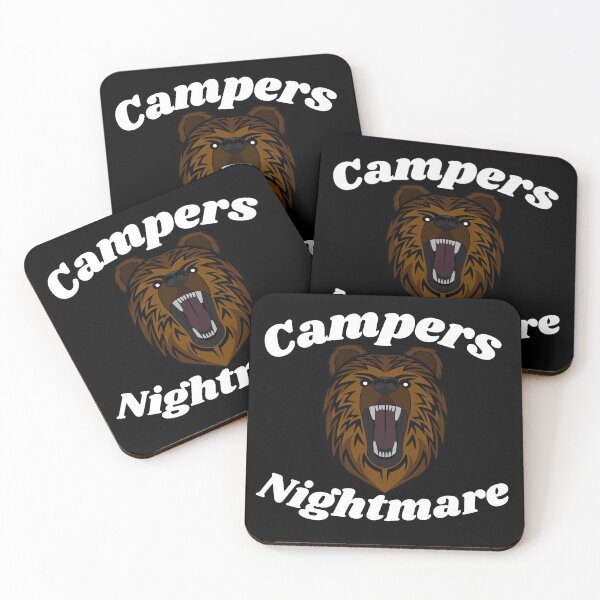 Item preview, Camping Bear Campers Nightmare designed and sold by JackLamel.