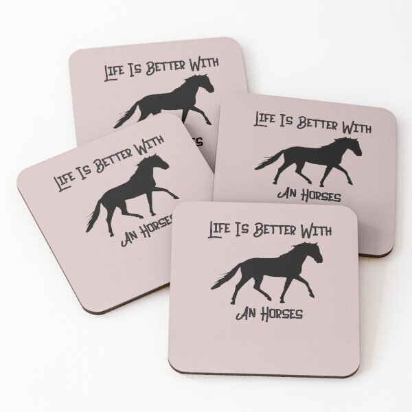Item preview, Copy of  life is better with a horse designed and sold by BILAL SHU12.