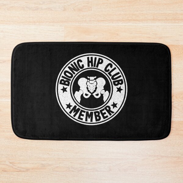 Item preview, Bionic Hip Club Member Hip Replacement Surgery Recovery Logo designed and sold by Stronzi.