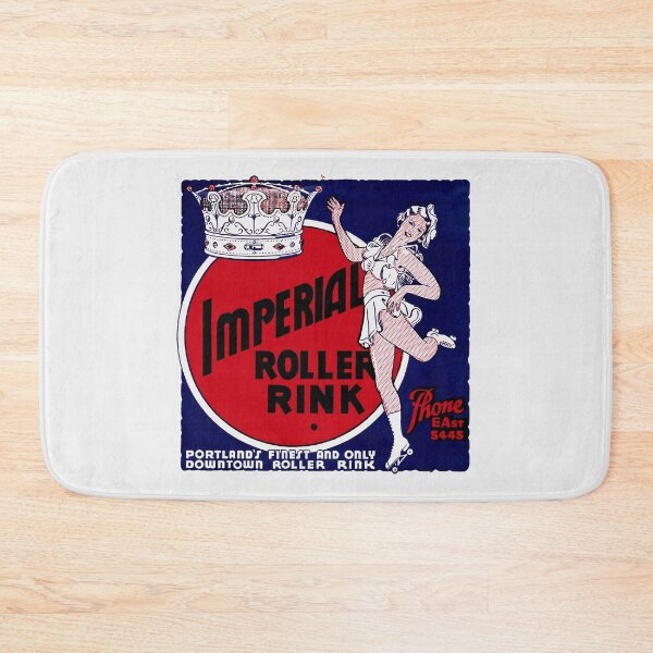 Item preview, IMPERIAL ROLLER RINK - PORTLAND - ADVERT designed and sold by ThrowbackAds.