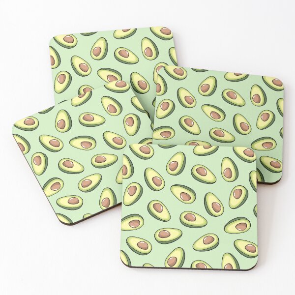 Item preview, Avocado Pattern Illustration Green designed and sold by DimensionC169.