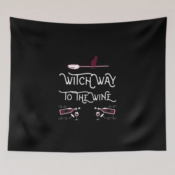 Item preview, Witch Way To The Wine designed and sold by LKDesigns24.
