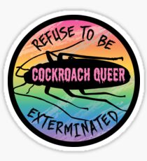 Cockroach queer Sticker