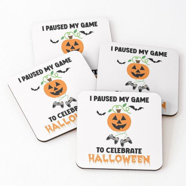 Item preview, Gamer Girl I Paused my Game to Celebrate Halloween Funny Gaming Girls designed and sold by clothesy7.