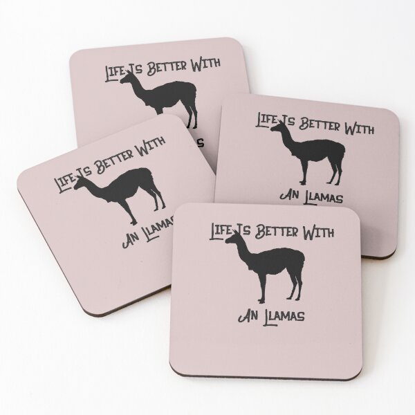 Item preview, life is better with a lamas  designed and sold by BILAL SHU12.