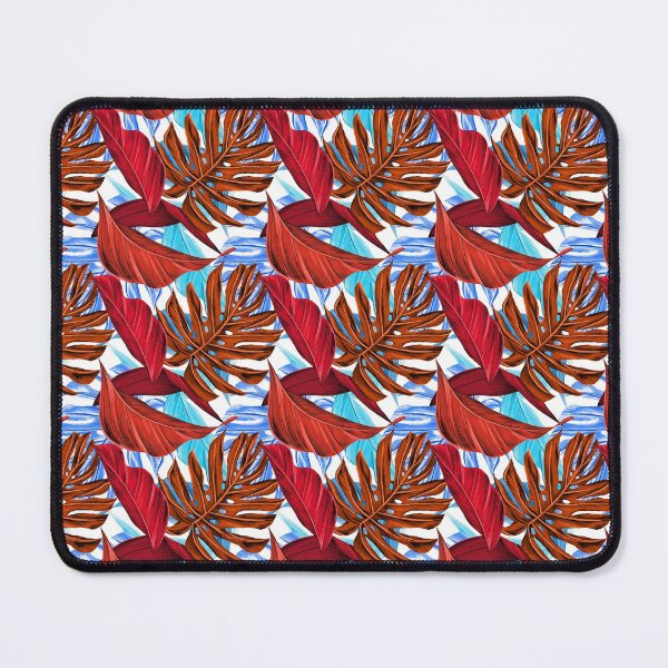Item preview, Colorful Leaf Pattern Bed Sheet Design 3 designed and sold by PodiShawna.