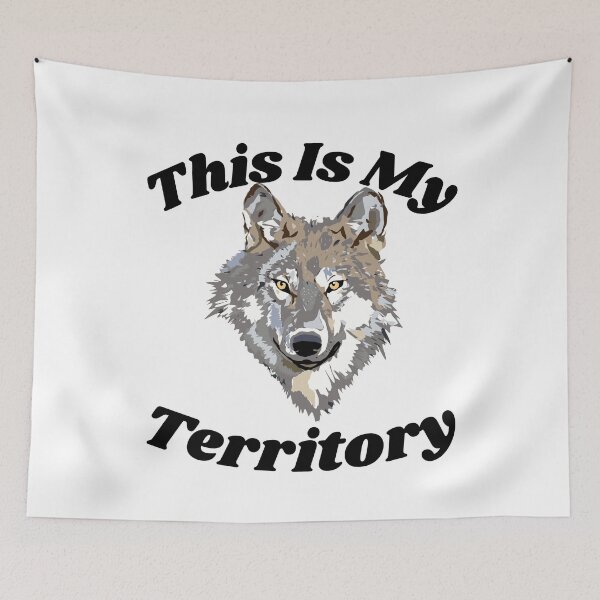 Item preview, Camping Wolf This Is My Territory designed and sold by JackLamel.