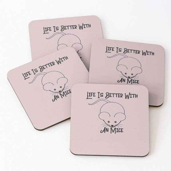 Item preview, life is better with a mice designed and sold by BILAL SHU12.