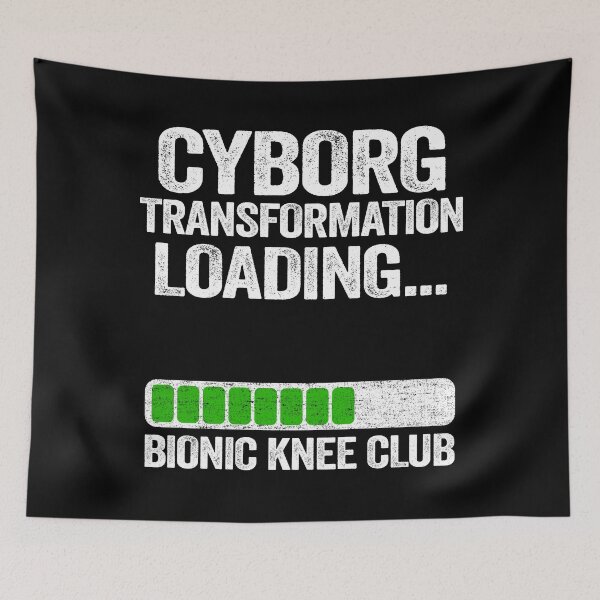 Item preview, Knee Replacement Surgery Cyborg Transformation designed and sold by Stronzi.