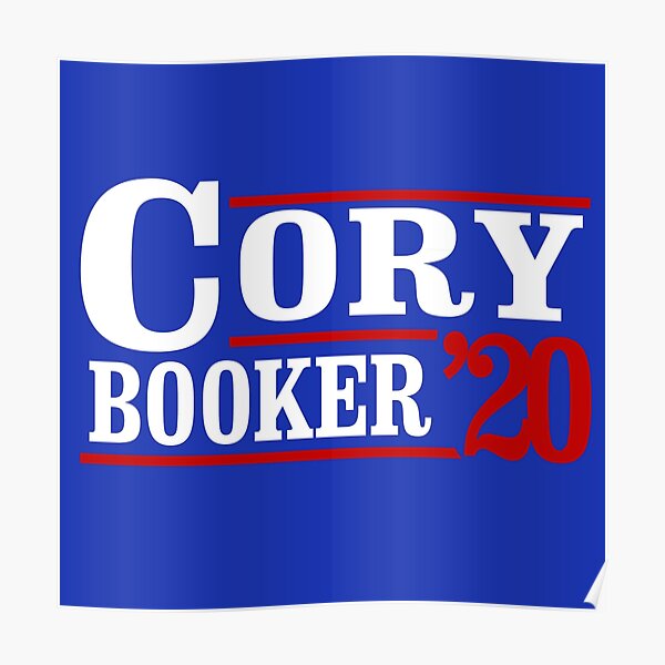 “Cory Booker 2020” Poster for Sale by popdesigner | Redbubble