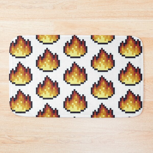 Item preview, Fire Pixel Art designed and sold by RednGreen.