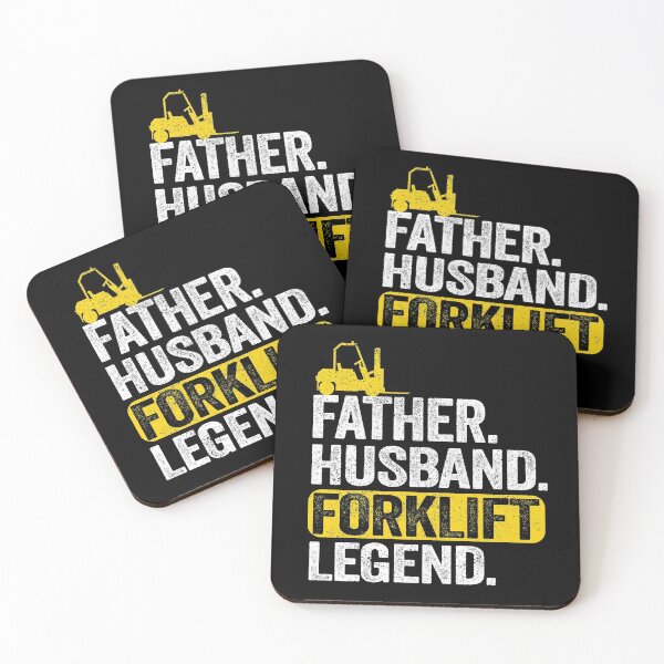 Item preview, Father Husband Forklift Legend Operator Driver Dad Gift designed and sold by Stronzi.