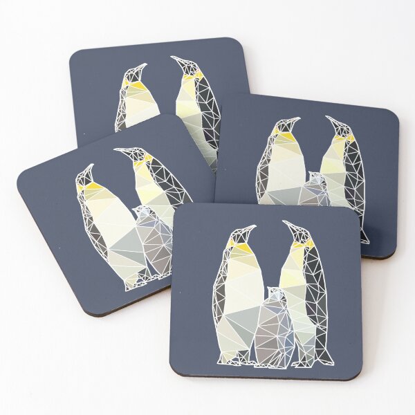 Item preview, Triangulated Emperor Penguin Family designed and sold by Arkneer.