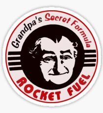 Grandpa's Secret Formula Rocket Fuel Sticker