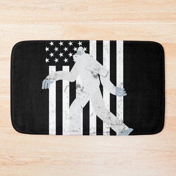 Item preview, Halloween Bigfoot with USA Flag (Grunge)- Sasquatch Halloween Costume designed and sold by CaitU.