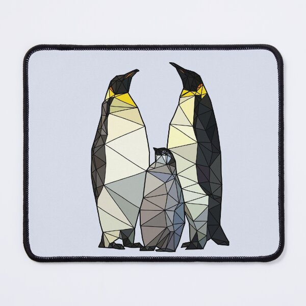 Item preview, Triangulated Emperor Penguin Family designed and sold by Arkneer.