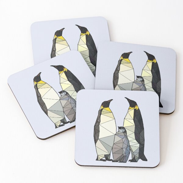Item preview, Triangulated Emperor Penguin Family designed and sold by Arkneer.