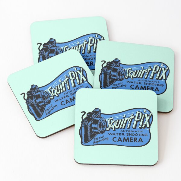 Item preview, SQUIRT PIX - WATER SHOOTING CAMERA - ADVERT designed and sold by ThrowbackAds.