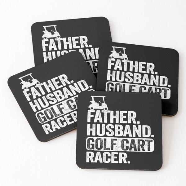 Item preview, Father Husband Golf Cart Racer Father's Day Golf designed and sold by Stronzi.