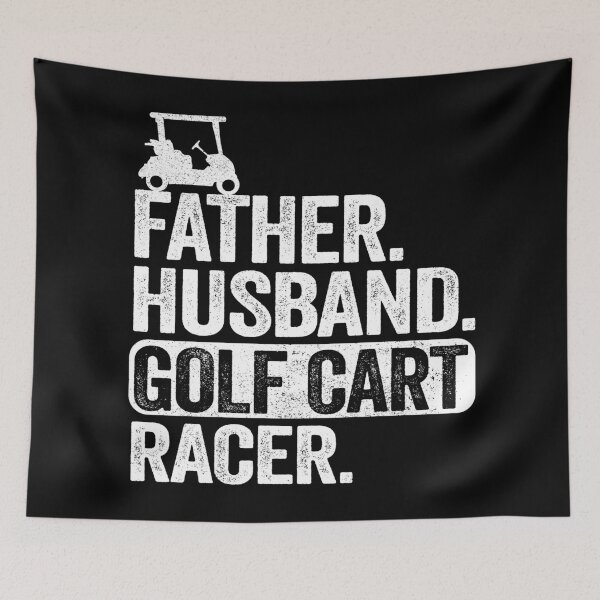 Item preview, Father Husband Golf Cart Racer Father's Day Golf designed and sold by Stronzi.